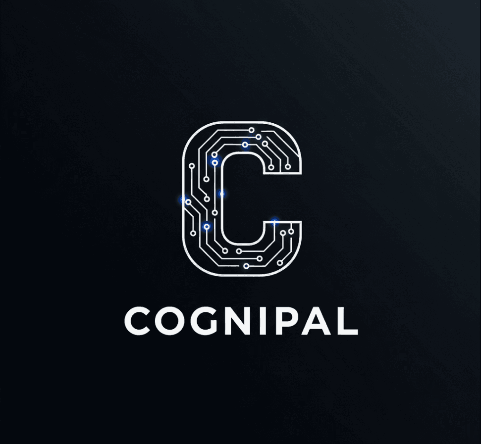 Abstract representation of a neural network with glowing nodes, symbolizing the Cognipal AI learning platform.